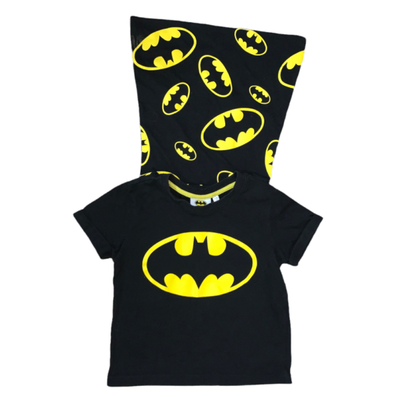 4-5 év (104-110) Batman póló lepellel