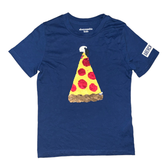 9-10 év (140) Abercrombie pizza póló