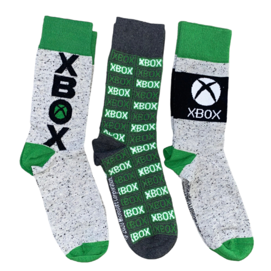 Új 37-40-es 3 pár Xbox zokni