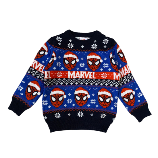 2-3 év (98) Primark Pókemberes karácsonyi kötött pulóver