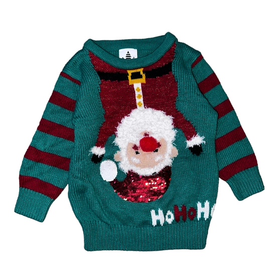 1,5-2 év (86-92) George mikulásos karácsonyi kötött pulóver