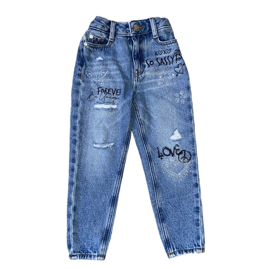 5 év (110) River Island strasszos farmernadrág