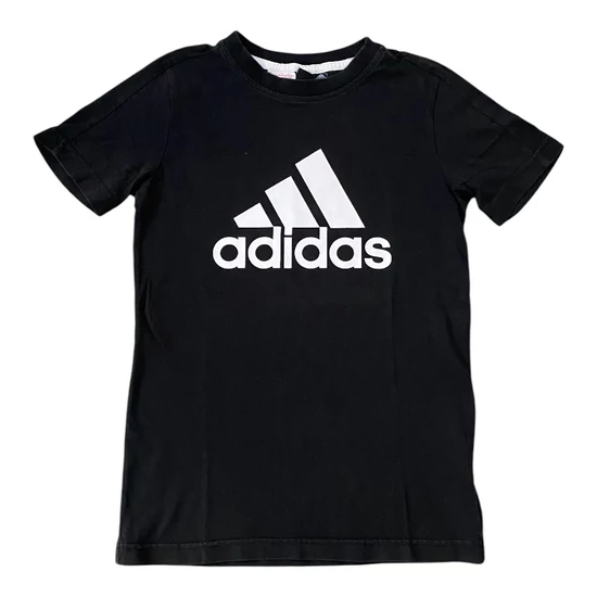 9-10 év (140) Adidas fekete póló