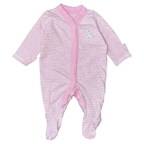 Újszülött (50-56) Mothercare nyuszis rugdalózó