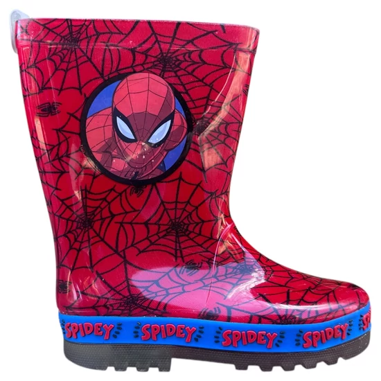 29-es (11) Marvel Pókemberes villogós gyerek gumicsizma