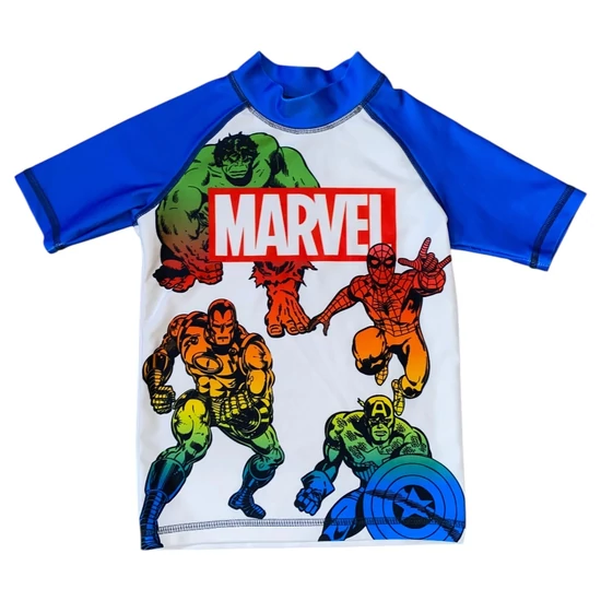 2-3 év (98) Next Marvel Szuperhősös uv szűrős fürdőfelső, póló