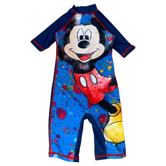 9-12 hó (74-80) George Disney Mickey uv szűrős fürdőruha, úszóoverál