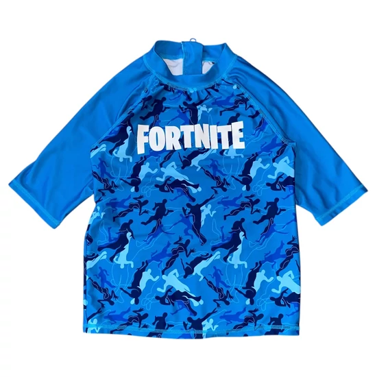 11-12 év (146-152) Fortnite uv szűrős fürdőfelső, póló