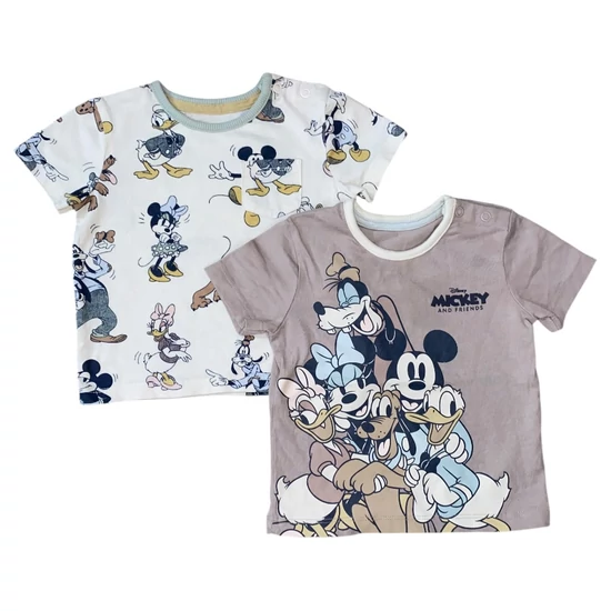 3-6 hó (68) George Disney Mickey and Friends póló szett