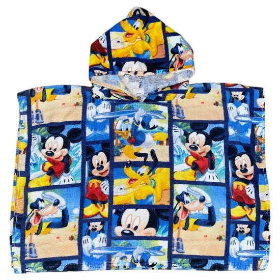 Matalan Disney Mickey poncsó törölköző, fürdőponcsó