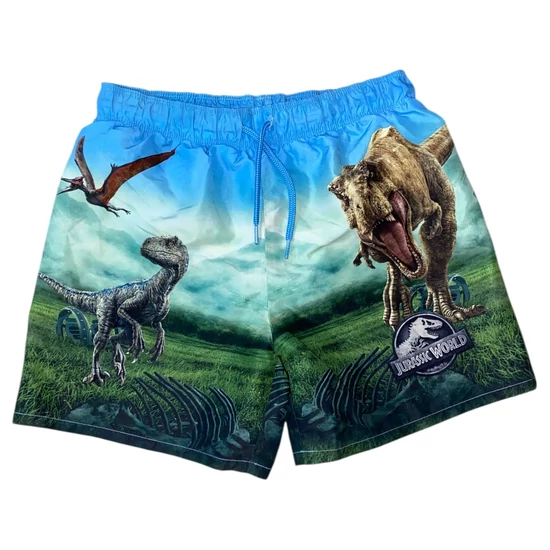 6-8 év (122-128) H&amp;M Jurassic World dínós rövidnadrág, fürdőnadrág