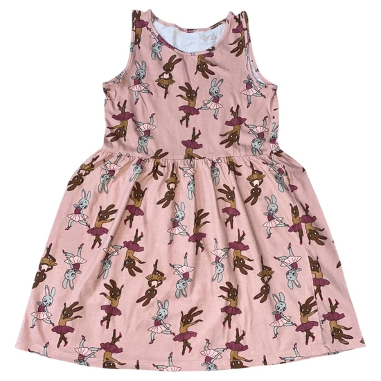 6-8 év (122-128) H&amp;M nyuszis ruha