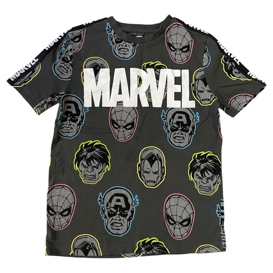 7-8 év (122-128) Nutmeg Marvel Szuperhősös póló