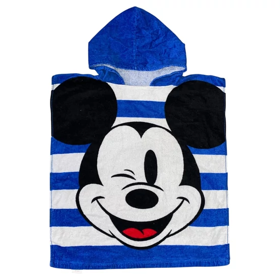 Disney Mickey poncsó törölköző, fürdőponcsó