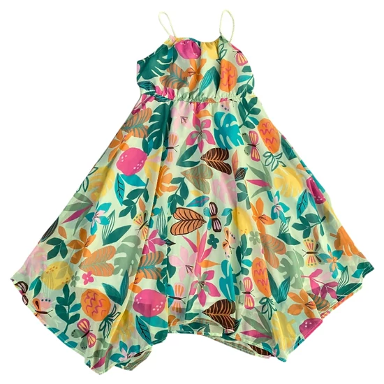 7-8 év (128) H&amp;M virágos ruha