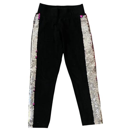 3-4 év (98-104) Nutmeg flitteres leggings