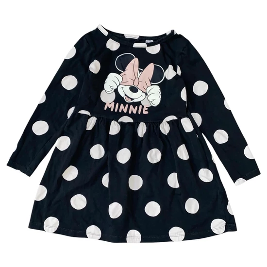 4-6 év (110-116) H&amp;M Disney Minnie pöttyös ruha