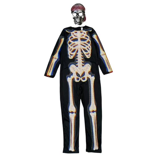 11-12 év (146-152) George Halloween csontváz jelmez maszkkal