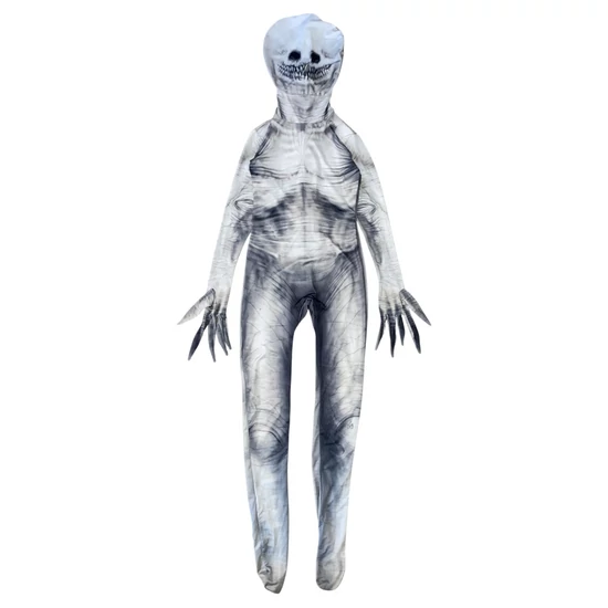 7-9 év (M,128-134) Morphsuits Halloween rémisztő horror jelmez maszkkal
