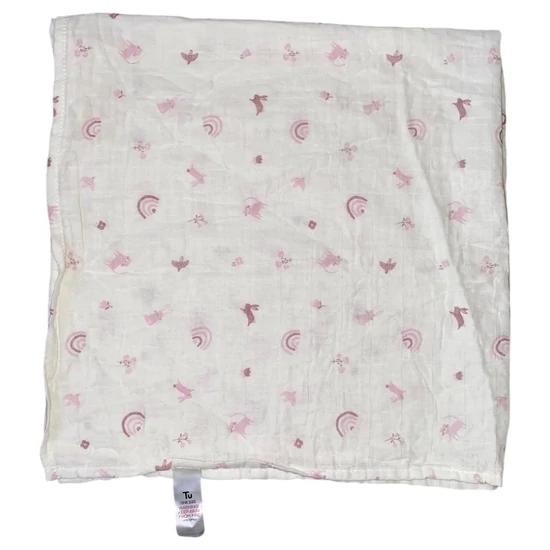 Tu nyuszis textil pelenka 65x67 cm