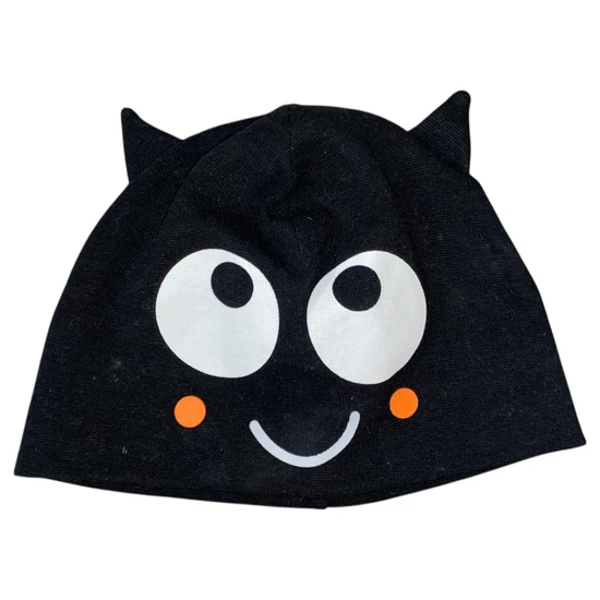 6-12 hó (74-80) H&amp;M fekete sapka