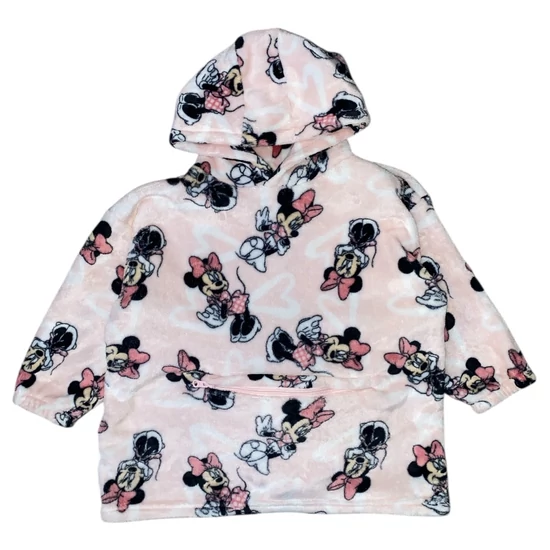4-6 év (104-116) Primark Disney Minnie pihe-puha pulóver takaró