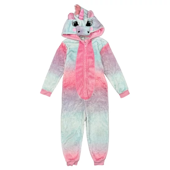 6-7 év (116-122) George unikornis pihe-puha pizsama, overál, jelmez