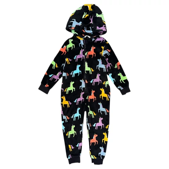 4-5 év (110) M&amp;S unikornisos pihe-puha pizsama, overál