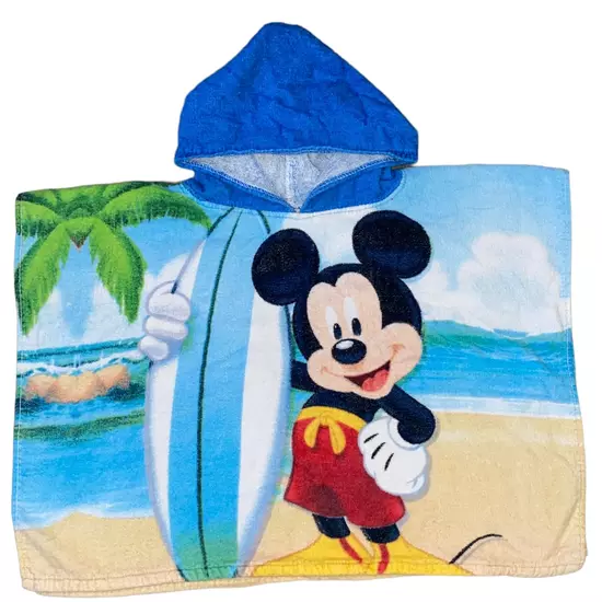 Matalan Disney Mickey poncsó törölköző, fürdőponcsó