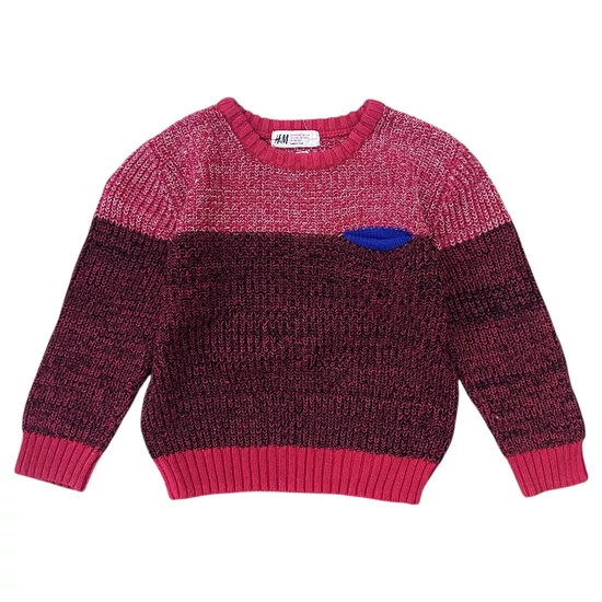 2-4 év (98-104) H&amp;M kötött pulóver