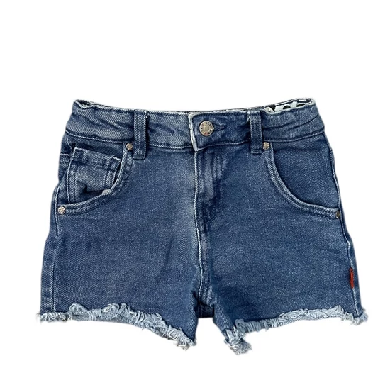 5-6 év (116) Primark elasztikus farmer rövidnadrág