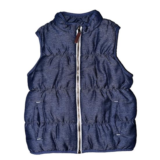 3-4 év (104) Mothercare bélelt kék mellény