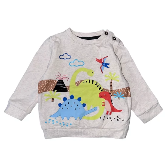 3-6 hó (68) F&amp;F dínós pulóver