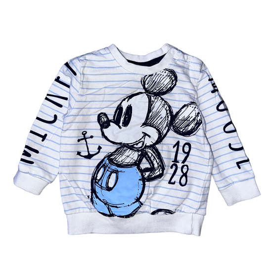 6-9 hó (74) Disney Mickey pulóver