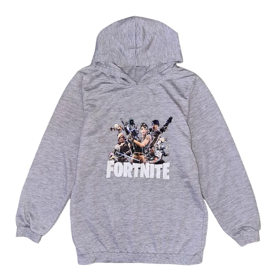 12-14 év (158-164) Fortnite szürke pulóver