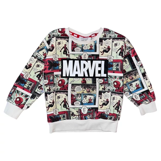 3-4 év (104) Primark Marvel pulóver