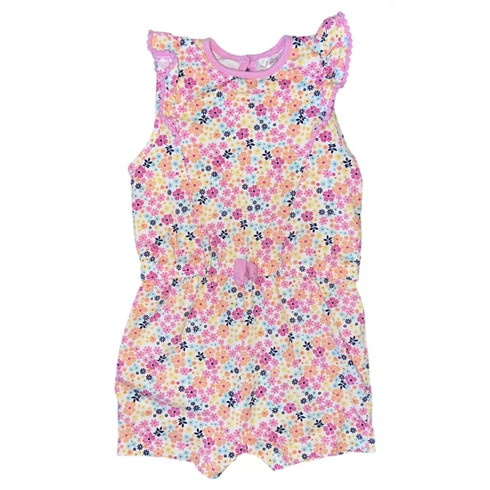 2-3 év (98) M&amp;Co virágos playsuit, napozó