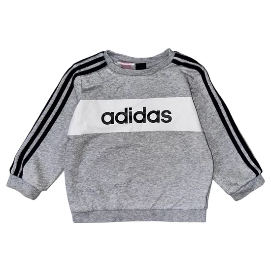 1-1,5 év (86) Adidas szürke pulóver