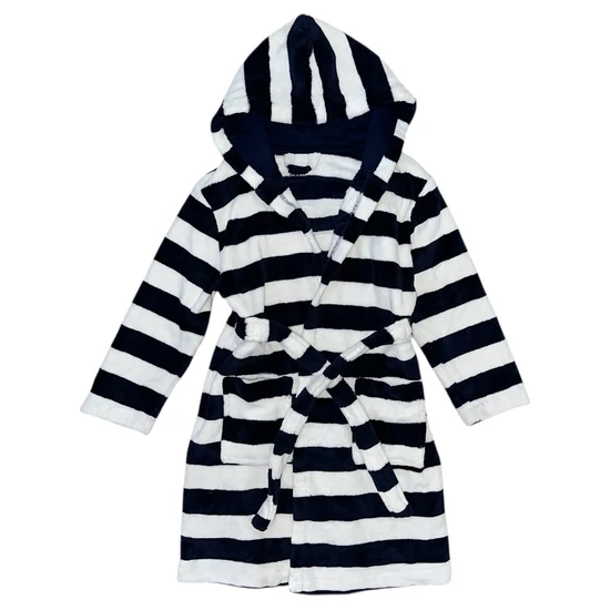 7-8 év (122-128) George csíkos pihe-puha gyerek köntös