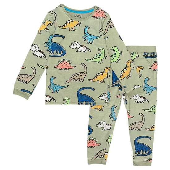 5-6 év (116) M&amp;S dínós pizsama