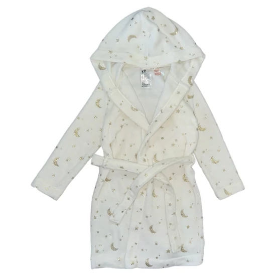 6-8 év (122-128) H&amp;M csillagos pihe-puha gyerek köntös