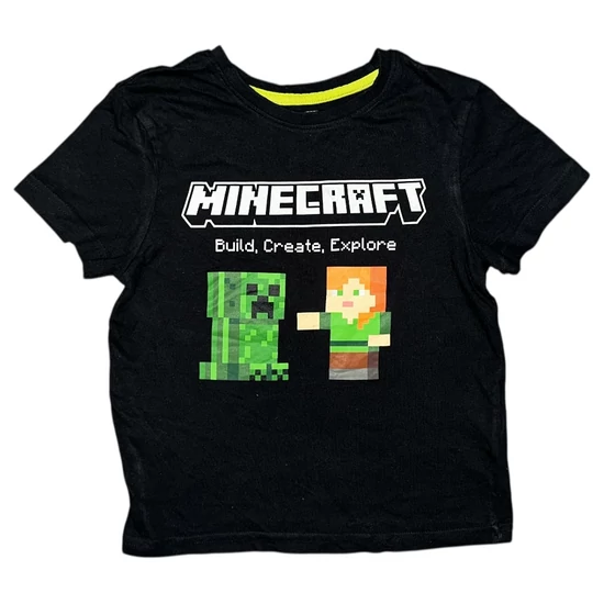 4-6 év (110-116) Primark Minecraft póló