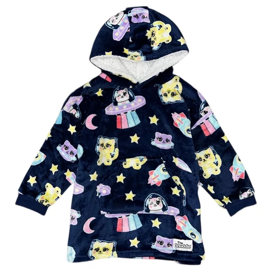 3-6 év (104-116) Primark Snuddie cicás pihe-puha poncsó pulóver