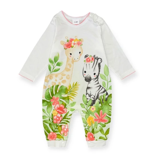 3-6 hó (68) Állatos rugdalózó