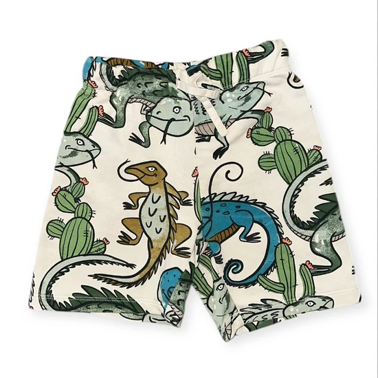 6-7 év (122) H&amp;M állatos rövidnadrág