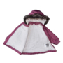 Kép 2/2 - 9-12 hó (80) H&amp;M rózsaszín vízhatlan bélelt kabát
